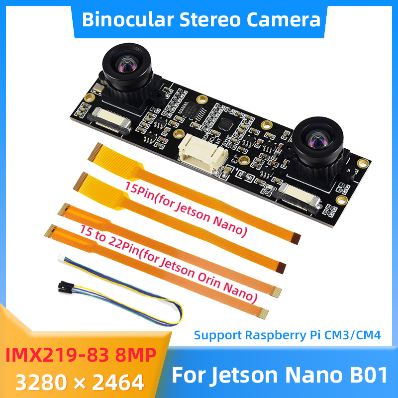 Câmera binocular imx219 de 8mp - Raspberry Pi Hq Camera Microscope Lens avaliação e preço