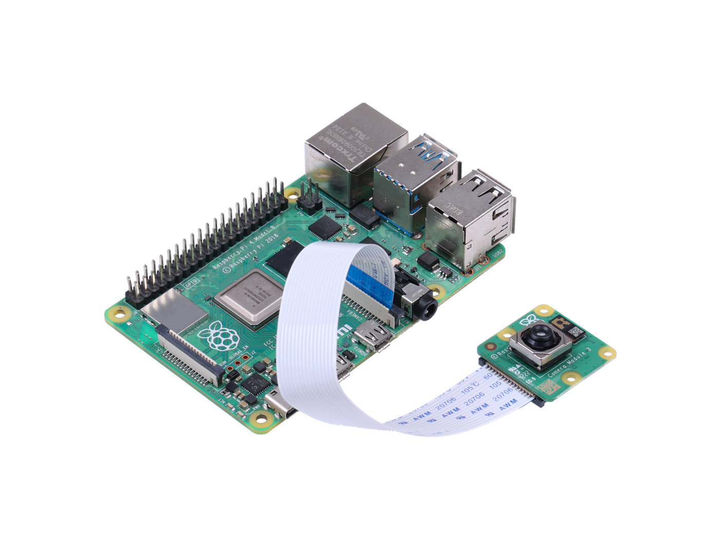 Módulo de câmera Raspberry Pi  - Raspberry Pi Global Shutter Camera Imx296 avaliação e preço